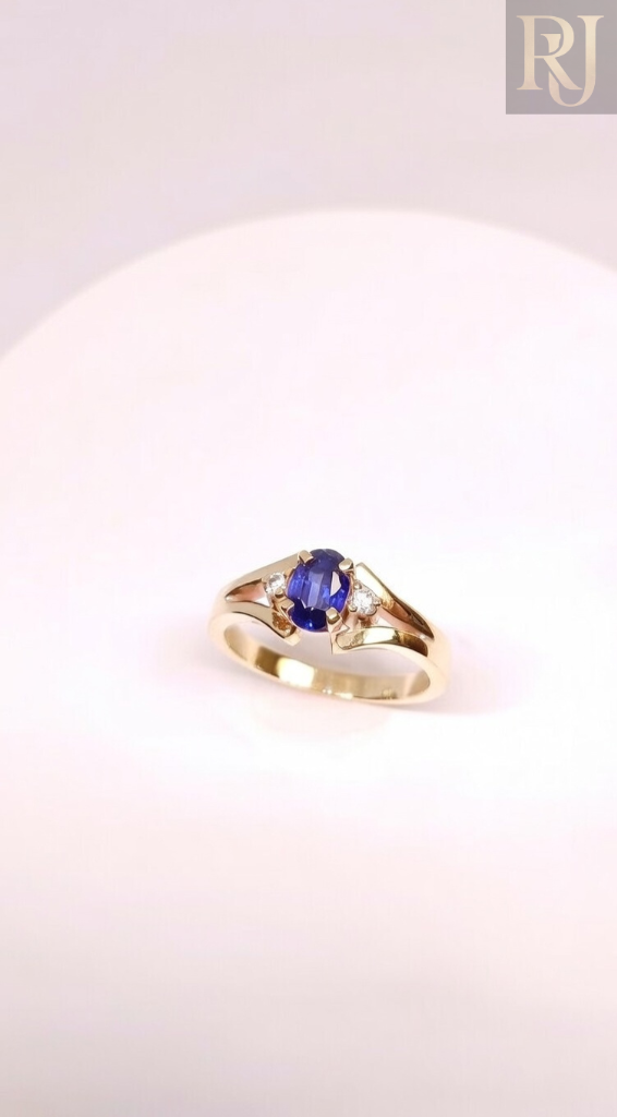 Blue Gemstone Ring