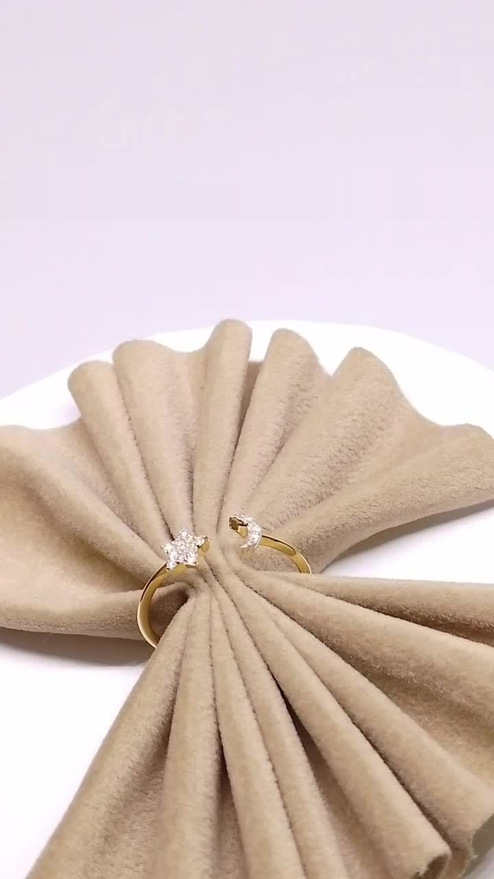 Gold Rings on Velvet